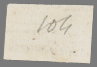 L 02311
<br/>
Label met opschrift
<br/>
<em>Escher von der Linth, Johannes Conrad (1767-1823)</em>